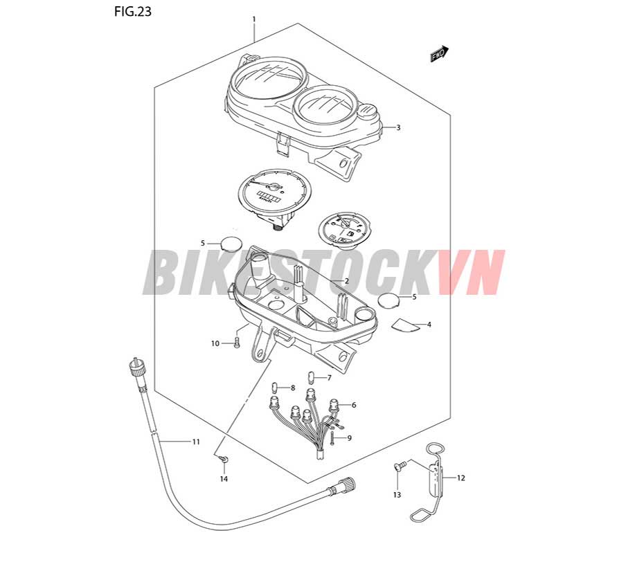 FIG-23_ĐỒNG HỒ CÔNG TƠ MÉT